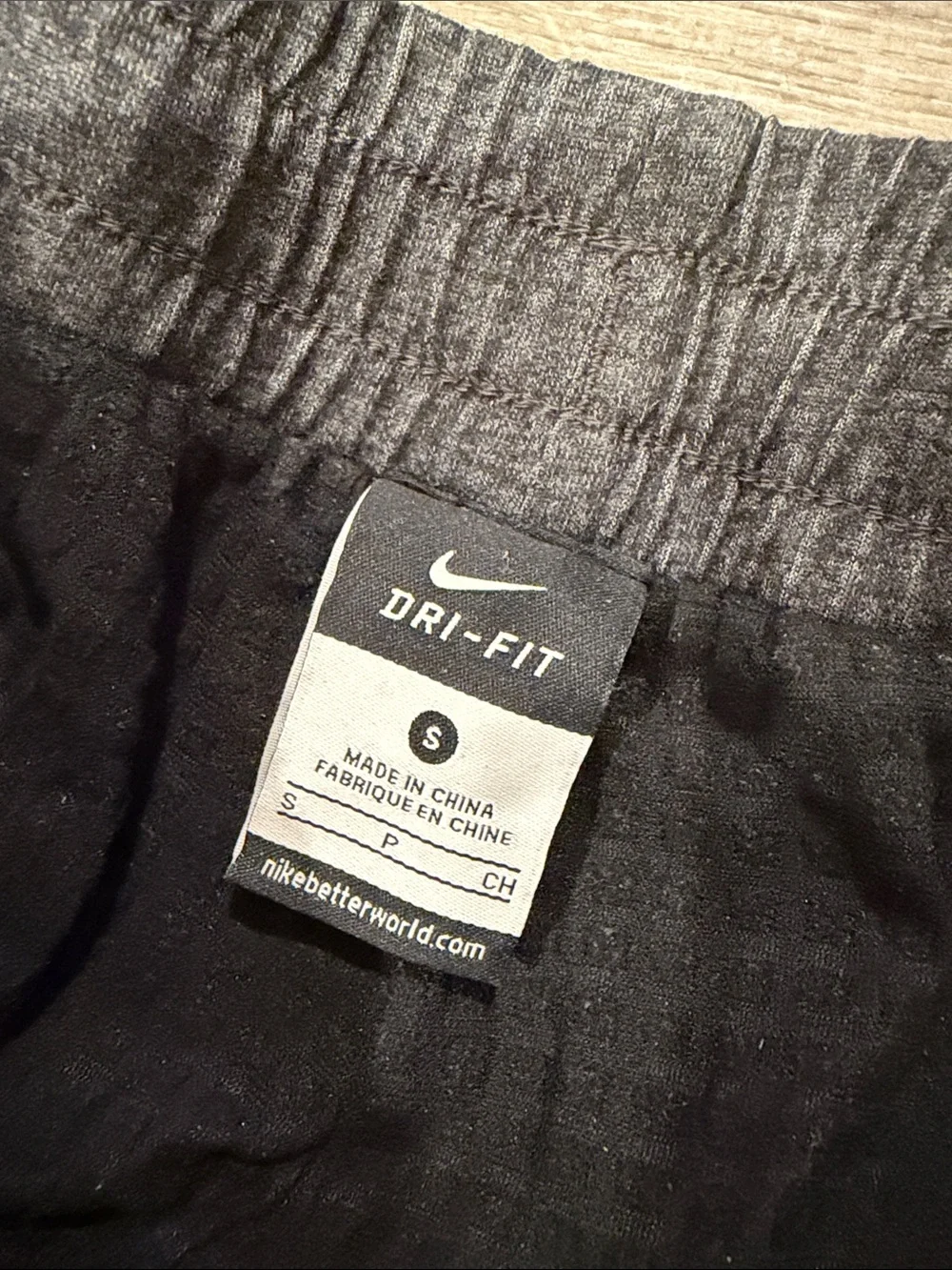 Nike Women’s Black Jogger Pants with Gray Waistband
